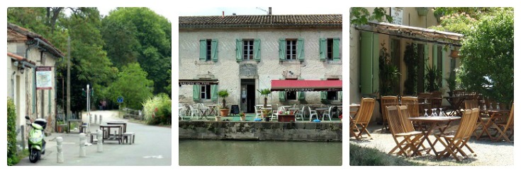 Cafés along the Midi Canal, Midi Canal guidebook