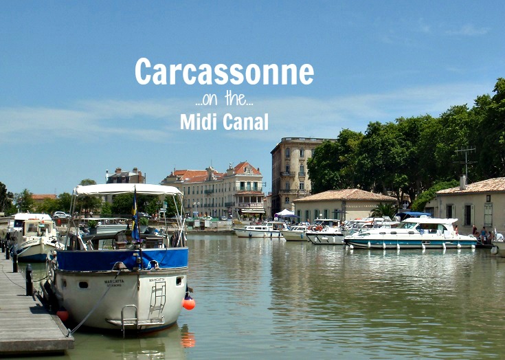 Carcassonne, Midi Canal, France
