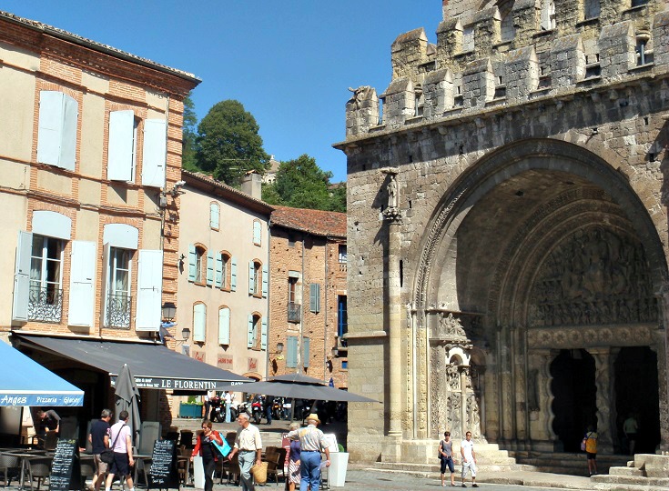 Cathedral, Moissac, GR 65, France