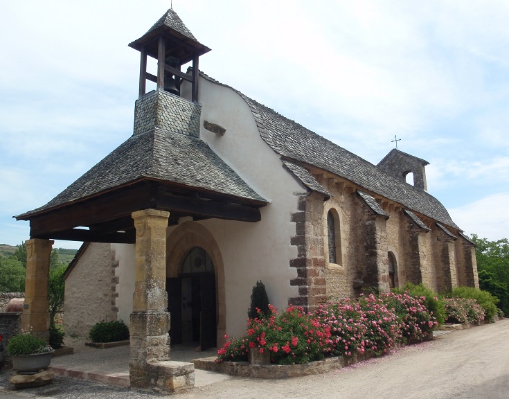 Chapelle des Penitents, Saint-Côme-d'Olt, GR 65, Chemin de Saint-Jacques, France