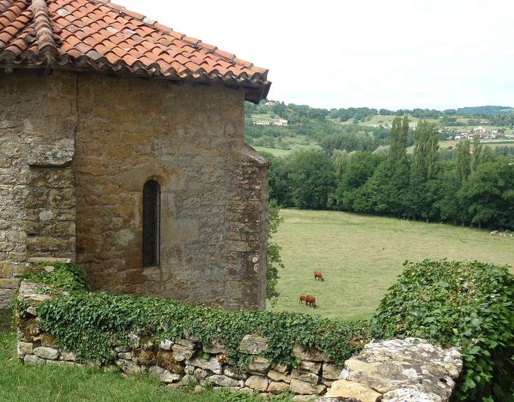 Chapel beside Château de Montal, Bretenoux, France
