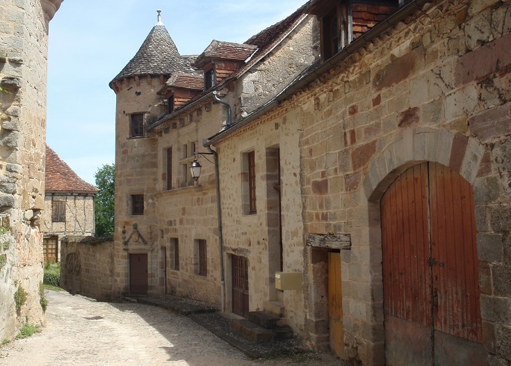 Curemonte, GR480, France