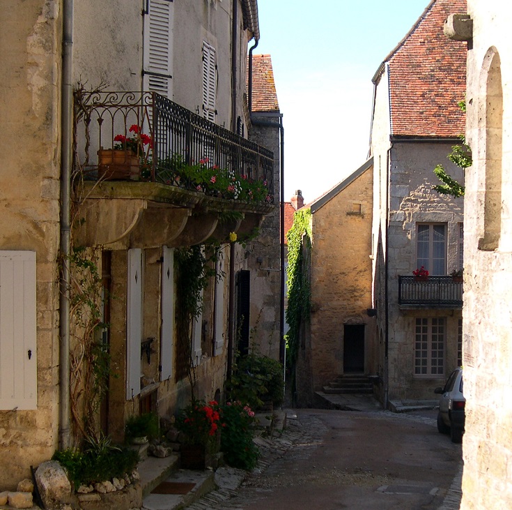 Flavigny-sur-Ozerain, Burgundy, France
