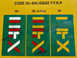 Long-distance walking in France