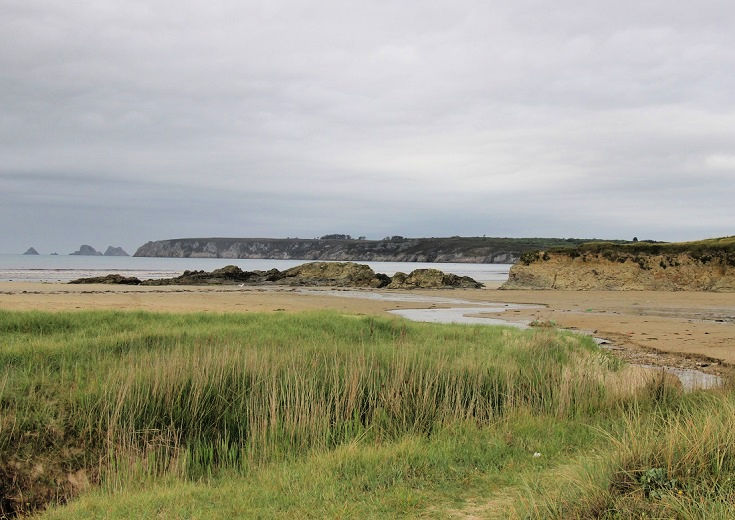 Plage de Kersiguénou, coast of Brittany, France