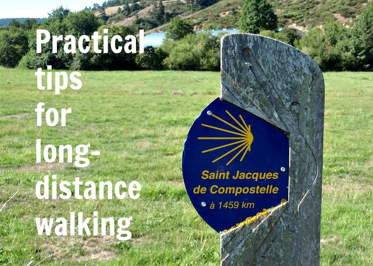 Practical tips for long distance walking banner