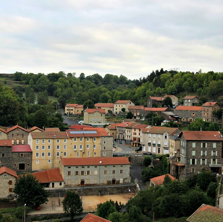 Saint-Privat d'Allier, GR65, France
