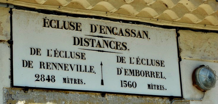 Écluse d'Encassan, Midi Canal, France