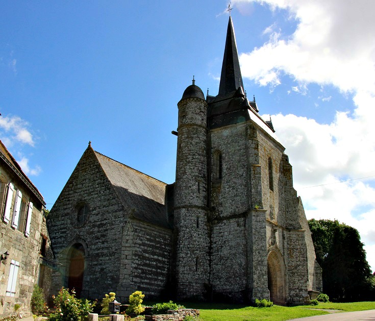 Église Notre-Dame de Carmès, Abbaye de Bon-Repos to Pontivy, France